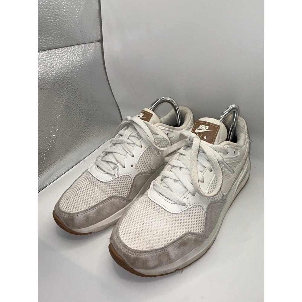 Nike Air Max SC Summit White Sanddrift Womens Running Shoes CW4554-105 Size 7.5